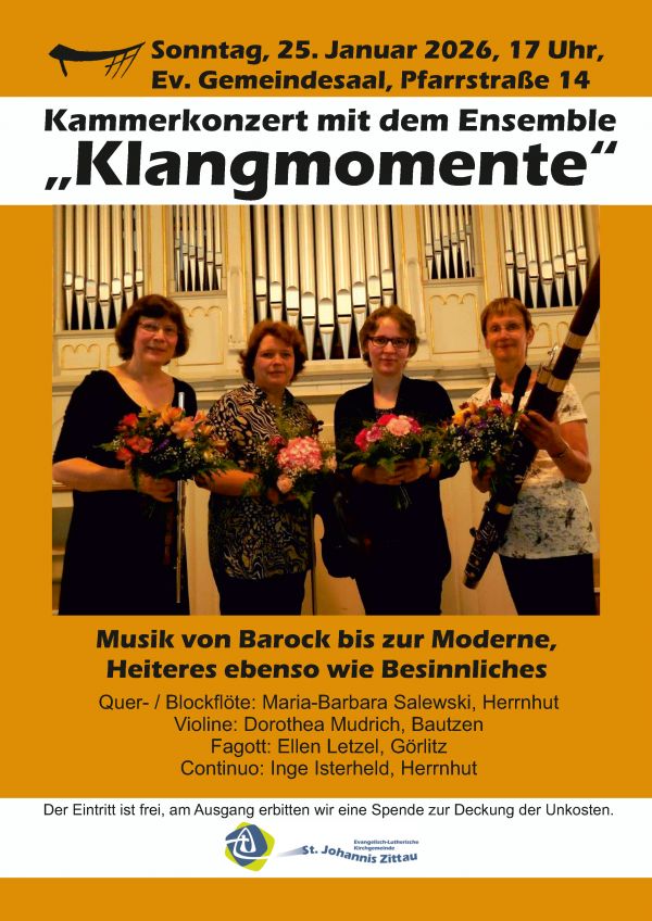 Kammerkonzert Klangmomente